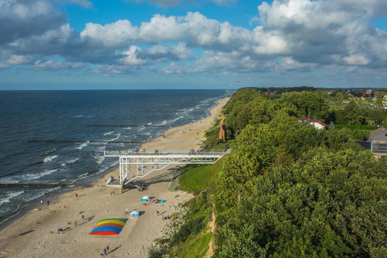 Prywatny Apartament W Hotelu Orka Trzęsacz Eksteriør billede